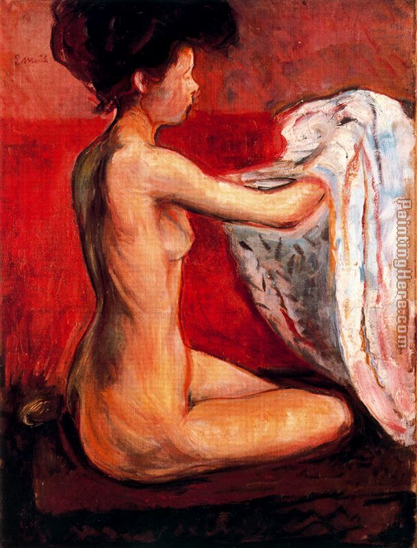 Edvard Munch Paris Nude